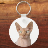 Sphynx Cat Sleutelhanger (Voorkant)