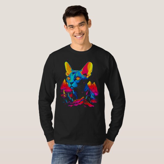 Sphynx Cat T-shirt (Voorkant volledig)
