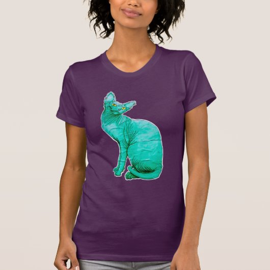 Sphynx Cat T-shirt (Voorkant)