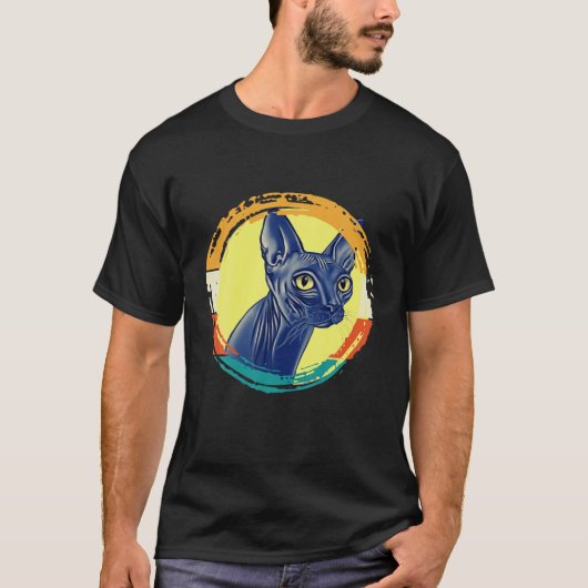 Sphynx Cat T-shirt (Voorkant)