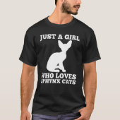 Sphynx Cat T-shirt (Voorkant)