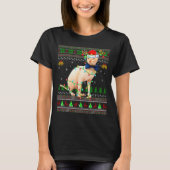 Sphynx Cat Ugly Christmas Sweaters Holiday Santa C (Voorkant)