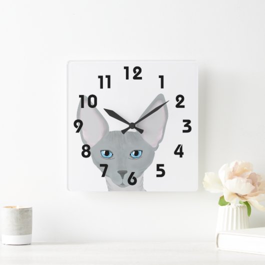 Sphynx Cat Wall klok (Huis)
