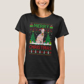 Sphynx Cat   Xmas Tree Ugly Santa Sphynx Cat Chris T-shirt (Voorkant)