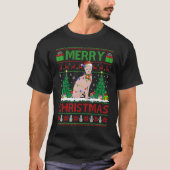 Sphynx Cat   Xmas Tree Ugly Santa Sphynx Cat Chris T-shirt (Voorkant)