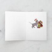 Sphynx Christmas Feestdagen Kaart (Binnen)