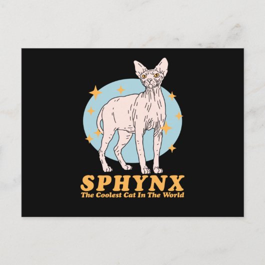 Sphynx Coolest Cat | Sphynx Cats Briefkaart (Voorkant)