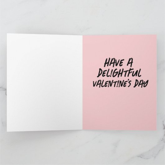 SPHYNX CUTE HAARLOZE KAT GROTE VALENTIJNSDAG KAART (Binnen)