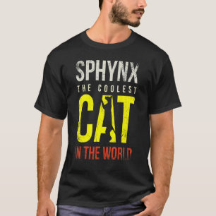 Sphynx De coolste kat ter wereld voor Sphynx kat T-shirt