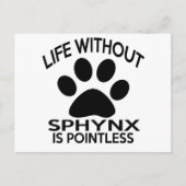 SPHYNX-DESIGN BRIEFKAART (Voorkant)