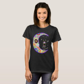 Sphynx Dia de Los Muertos Skeleton Sugar Skull T-shirt (Voorkant volledig)