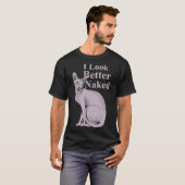 Sphynx Funny Cat Kitten Gift T-shirt (Voorkant volledig)