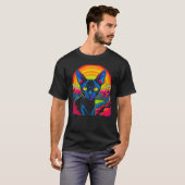 Sphynx Haarloze Kat Designer T-shirt (Voorkant volledig)