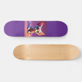 Sphynx haarloze kat kitten Skateboard Deck (Horizontaal)