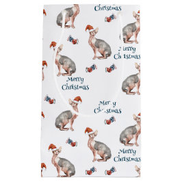 Sphynx Haarloze Kat Sinterklaas Pet Kerst Klein Cadeauzakje