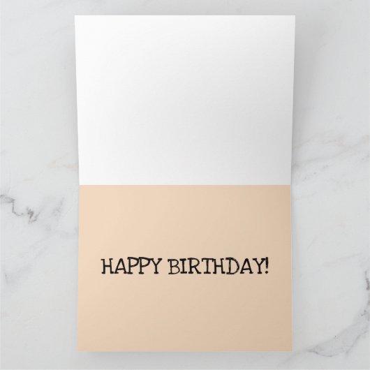 SPHYNX HAIRLESS CAT BIRTHDAY-WENSKAARTEN KAART (Binnen)