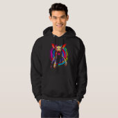 Sphynx Hairless Cat Design Hoodie (Voorkant volledig)