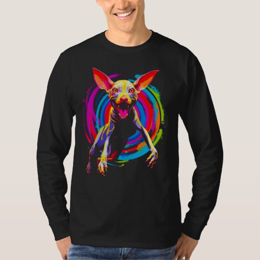 Sphynx Hairless Cat Design T-shirt (Voorkant)