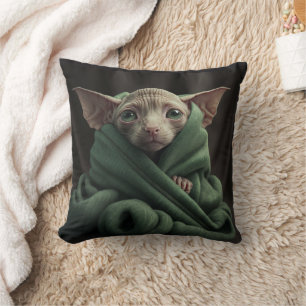 SPHYNX HAIRLESS CAT-PILLOW KUSSEN