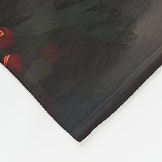 Sphynx Hond in Sneeuw Kerstmis Fleece Deken (Hoek)