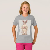 Sphynx In A Sweater And Slippers beroemd gemaakt d T-shirt (Voorkant volledig)