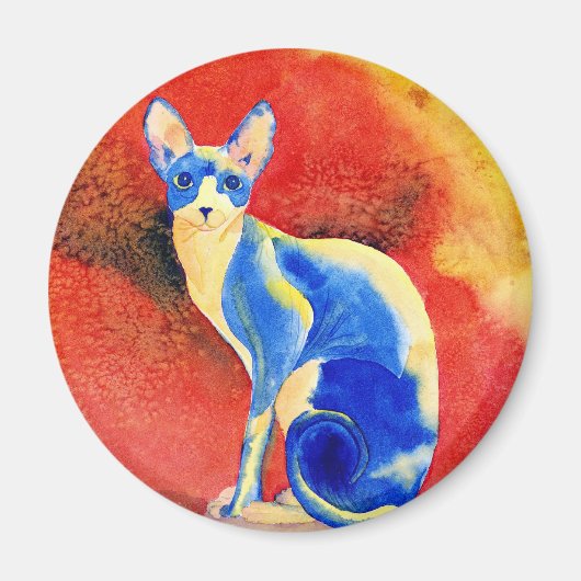 Sphynx kat #1 magneet (Voorkant)