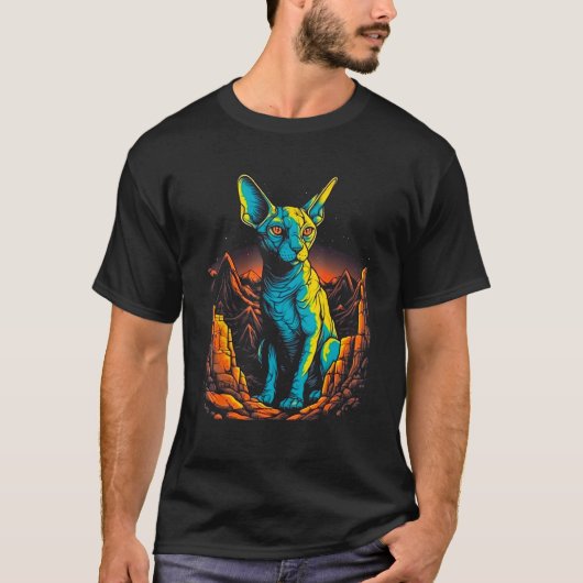 Sphynx Kat 1 T-shirt (Voorkant)