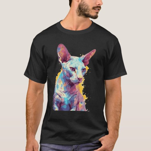 Sphynx Kat 1 T-shirt (Voorkant)