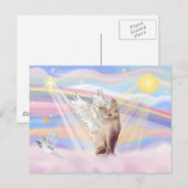 Sphynx Kat 1 - Wolken Briefkaart (Voorkant / Achterkant)