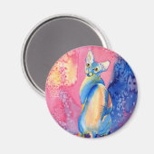 Sphynx kat #2 magneet (Voorkant / Achterkant)