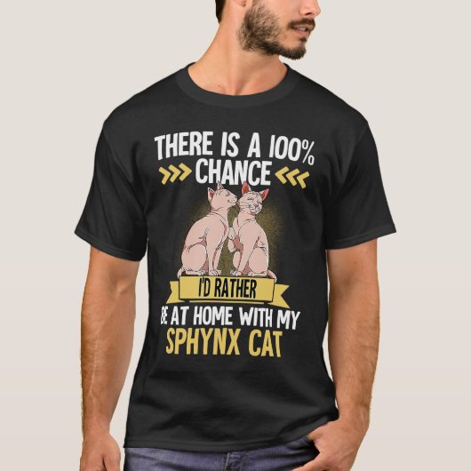 Sphynx Kat 2 T-shirt (Voorkant)