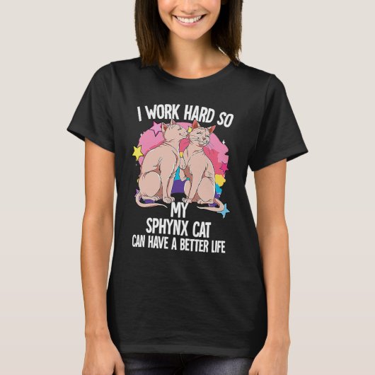 Sphynx Kat  3 T-shirt (Voorkant)