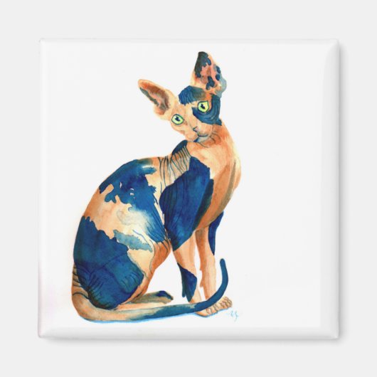 Sphynx Kat 6 Magneet (Voorkant)