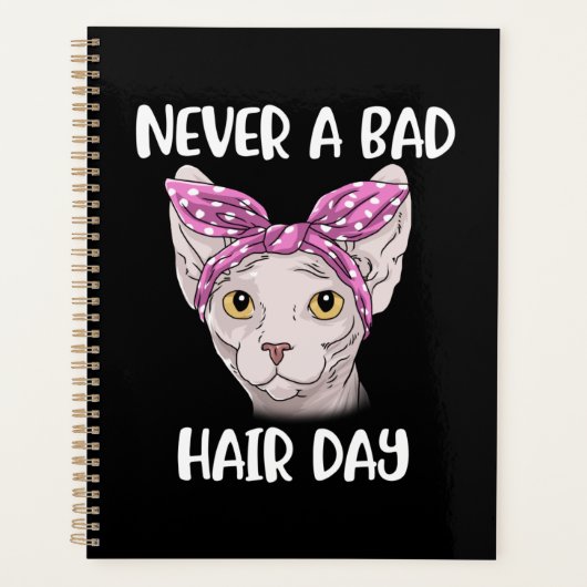 Sphynx-kat-cadeaus voor vrouwen en Mannen Sphynxka Planner (Voorkant)
