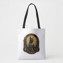 Sphynx Kat Canvas Tassen Egyptische Esthetiek⁠