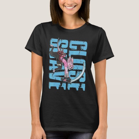 Sphynx kat geschoren t-shirt (Voorkant)