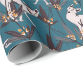 sphynx kat grappig kids patroon cadeaupapier (Rol Hoek)