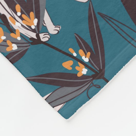 sphynx kat grappig kinder patroon fleece deken (Hoek)