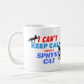 Sphynx Kat Grappige Mok (Links)