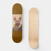 SPHYNX kat Haarloze kitty Skateboard (Voorkant)
