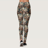 Sphynx Kat Halloween Spoken Leggings (Achterkant)