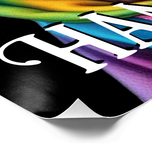 Sphynx kat hangt los verjaardag perfect poster (Hoek)