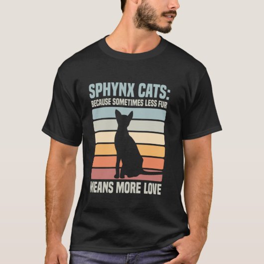 Sphynx Kat Huisdier T-shirt (Voorkant)
