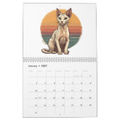 Sphynx Kat Humor Kunst | Flexibel Citaatontwerp Kalender (Jan 2027)