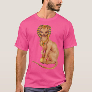 Sphynx-kat in de Egyptische kostuum voor kat T-shirt