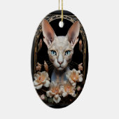 Sphynx-kat Keramisch Ornament (Rechts)