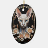 Sphynx-kat Keramisch Ornament (Links)