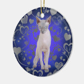 Sphynx-kat Keramisch Ornament (Links)
