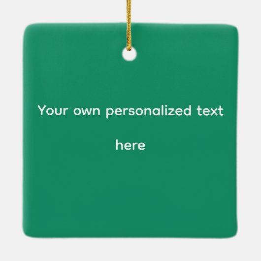 Sphynx Kat Kerstmis Keramisch Ornament (Achterkant)