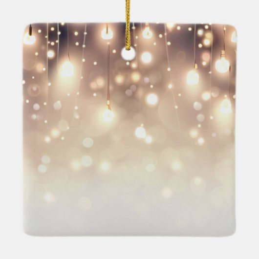 Sphynx Kat Kerstmis Keramisch Ornament (Achterkant)